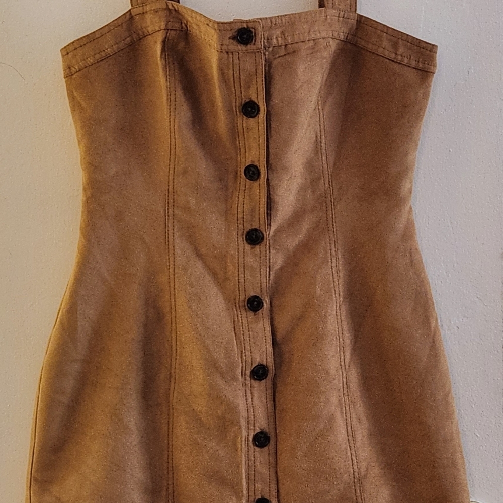 Suede Dress